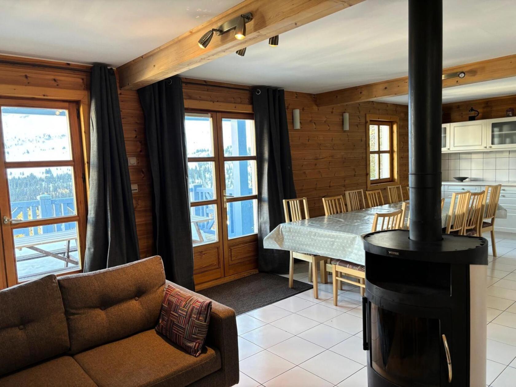 Residence Hameau - Chalet Lumineux - Poele A Bois - Sauna - Garage Mae-7348 Flaine Dış mekan fotoğraf